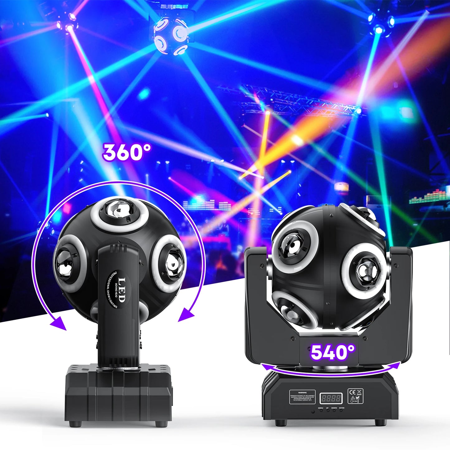 150W LED Beam Light DMX512 Laser  Moving Head