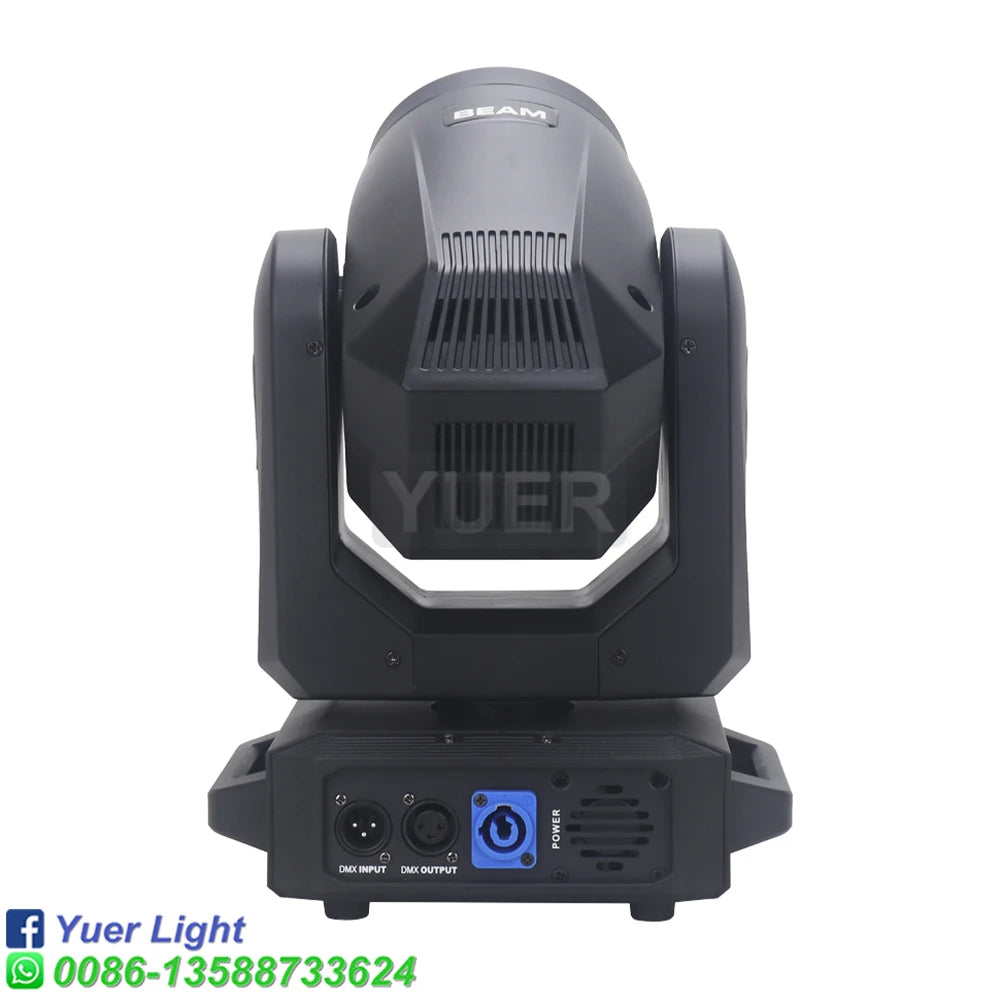 200W LED Moving Head Light With Ring Beam+Spot+18 Rotating Prisms