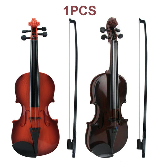 Adjustable String Simulation Musical Instrument Violin Toy for Children Beginner Birthday Holiday Party Gift