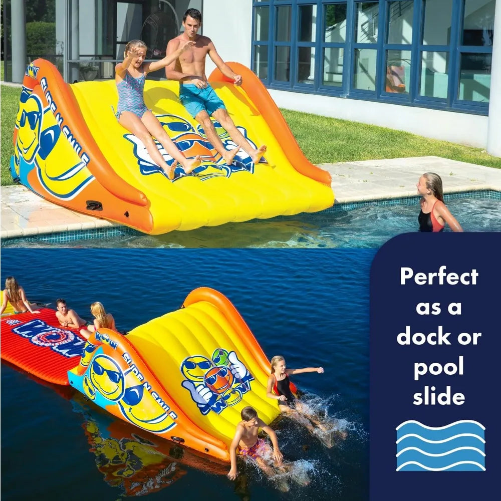 Sports Slide with 2 Lanes, Giant  Adults and Kids