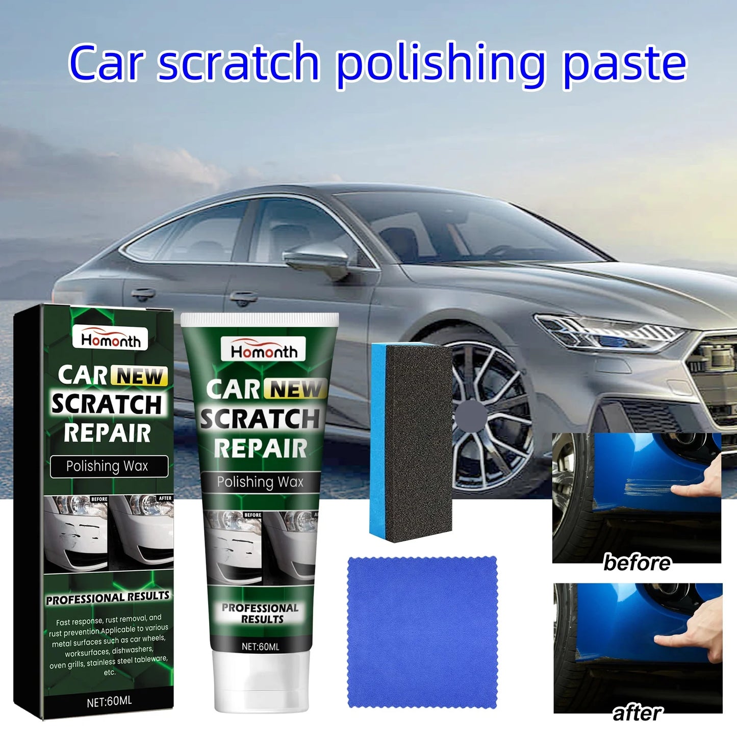 Car Scratch Polishing Cream Paint Repair