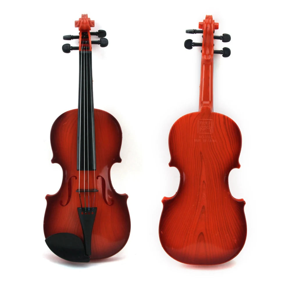 Adjustable String Simulation Musical Instrument Violin Toy for Children Beginner Birthday Holiday Party Gift