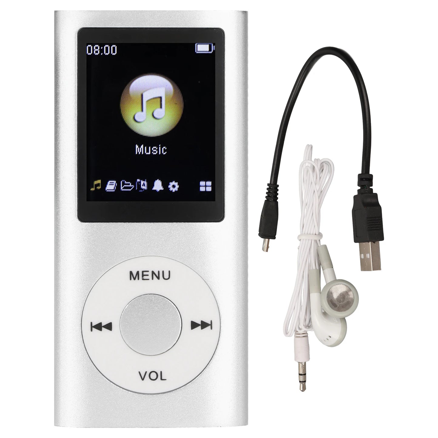 MP3 Player Stylish Multifunctional Lossless Sound Slim