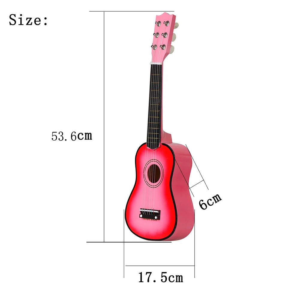 Children Ukulele Guitar Toy Mini 6 Strings Gifts