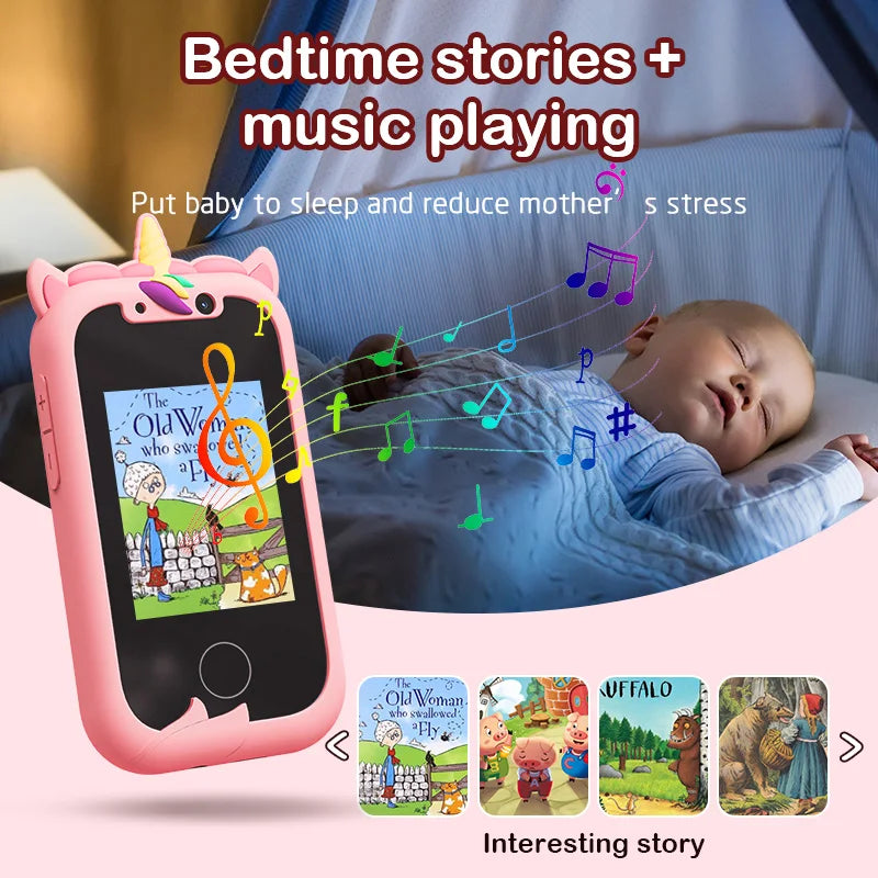 Children Phone Educational Toys Musical  Camera MP3