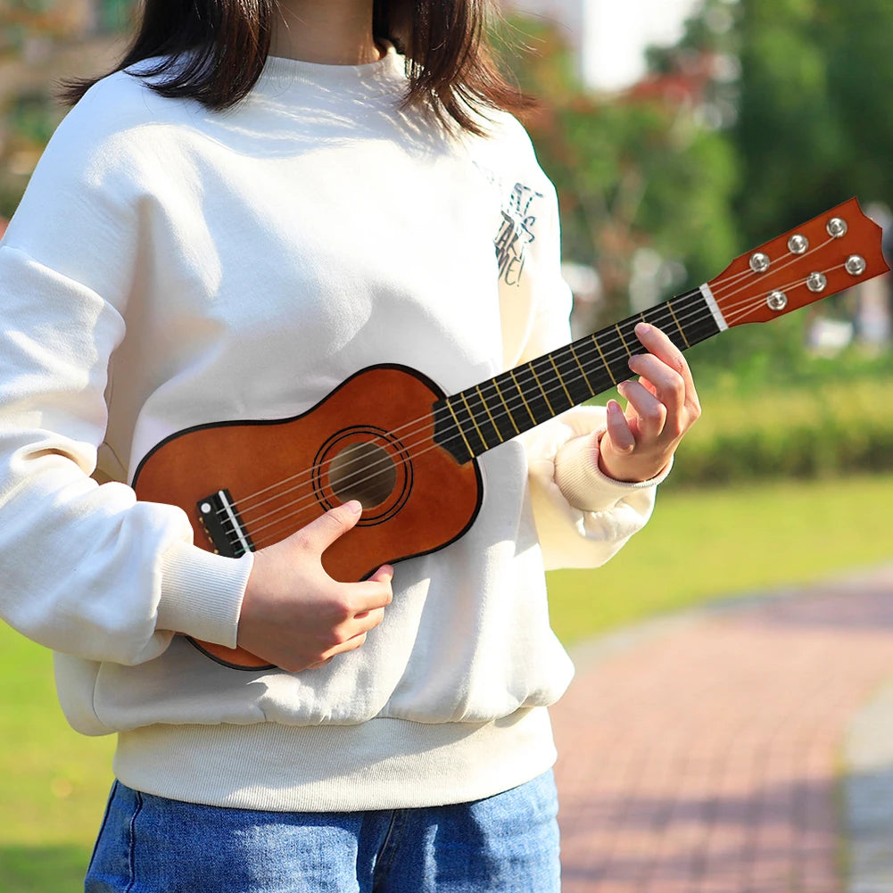 Children Ukulele Guitar Toy Mini 6 Strings Gifts