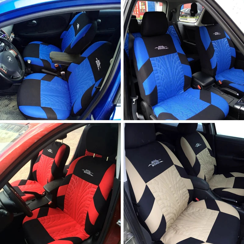 AUTOYOUTH Brand Embroidery Car Seat Covers Set